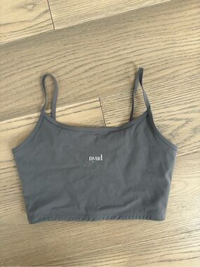 NyudGray Cropped Tank Top